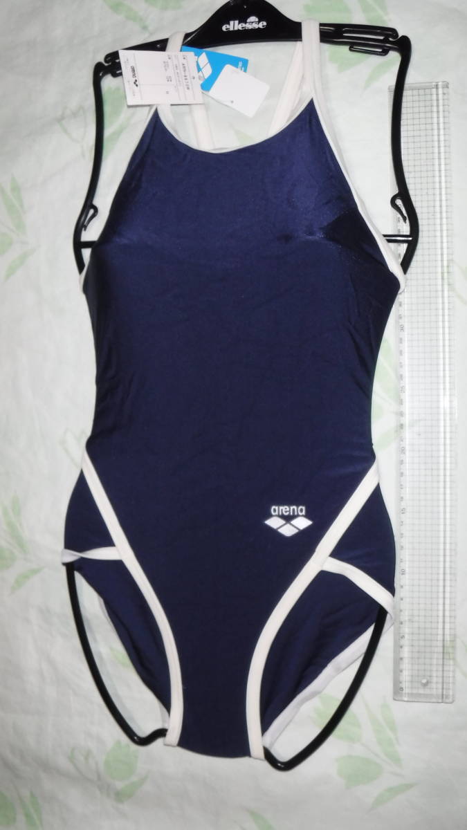 限定SALE，品質保証 女子 競泳水着 スクール水着 Mサイズ アリーナ ARENA ARN-8670W 濃紺色+白色 ネイビー+ホワイト スーパーフライバック(ワンピース)｜売買されたオークション情報、yahooの商品情報をアーカイブ公 女性用