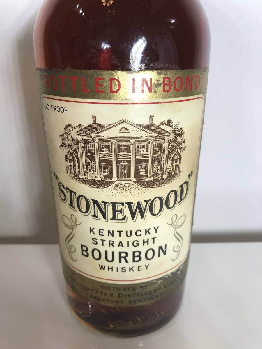 全国無料，品質保証 ストーンウッド ボトルドイン ボンド 100 PROOF オールドボトル(バーボン)｜売買されたオークション情報、yahooの商品情報をアーカイブ公開 - オークファン バーボン