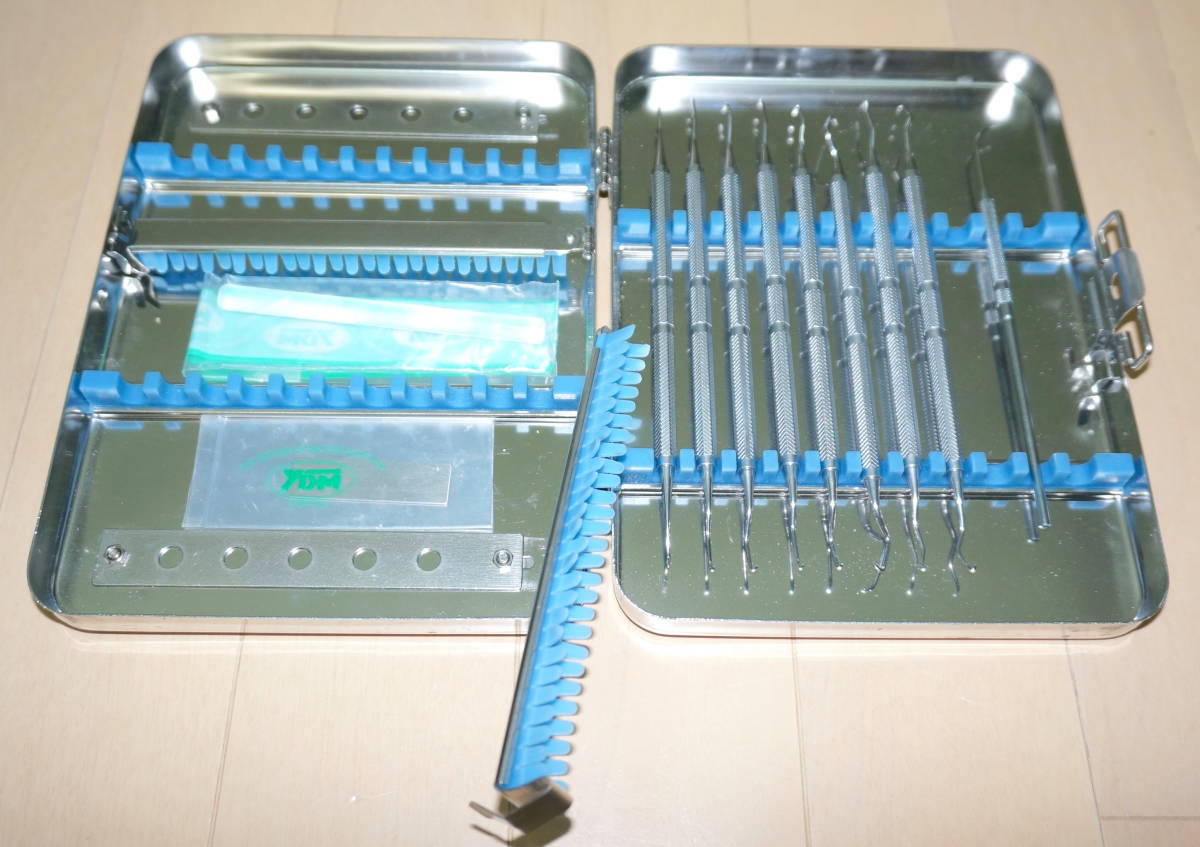 歯科衛生士　ヒューフレディー　基本セット一式 ヒューフレディ Hu-Friedy スケーラー YDM 歯科 歯周外科 滅菌ケース