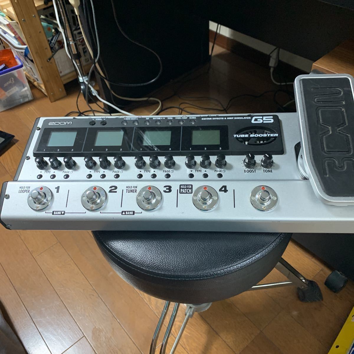 中古:zoom ギターマルチエフェクター G5 【公式通販】
