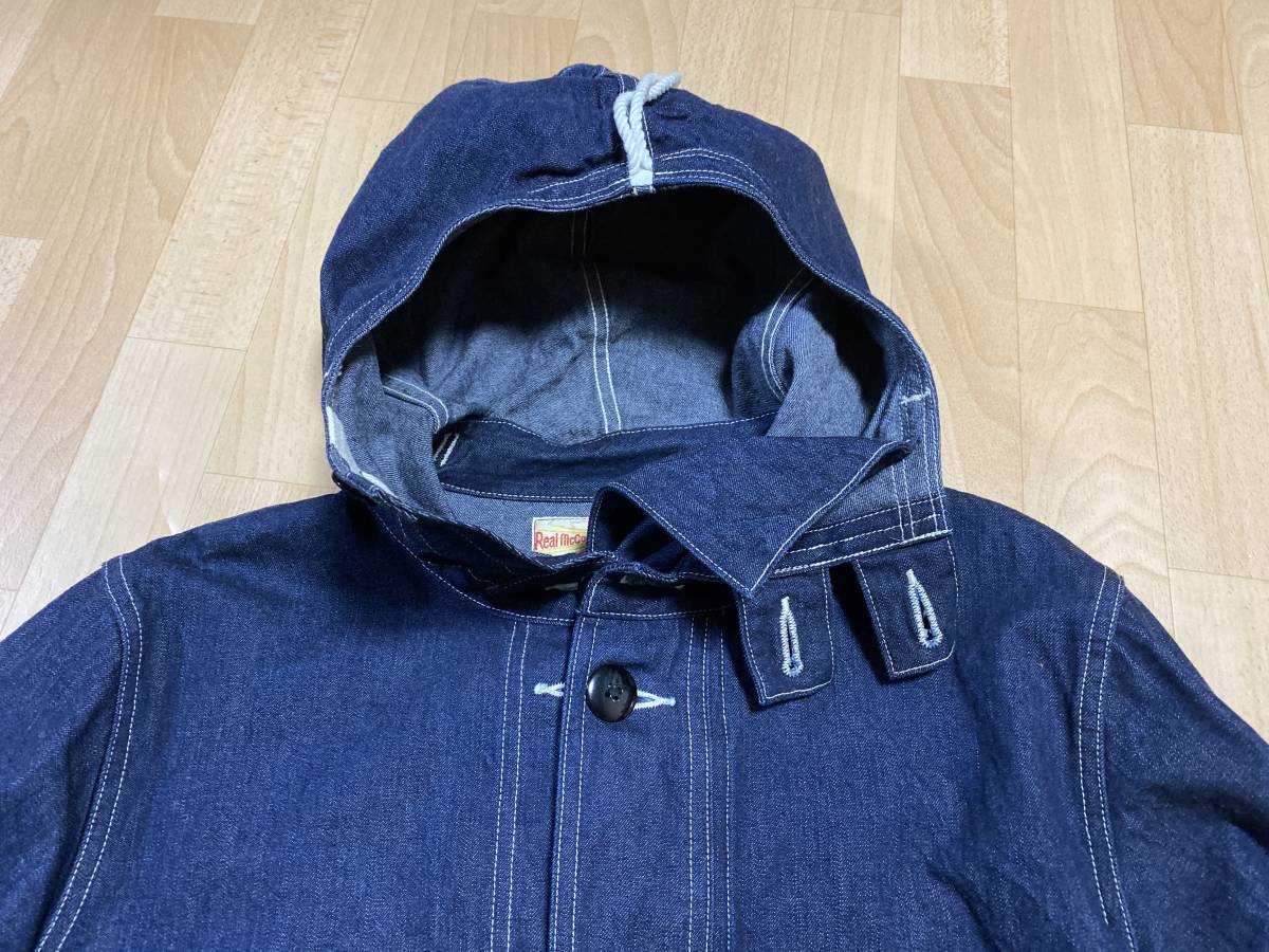 リアルマッコイズ デニム パーカー U.S. NAVY DENIM PARKA MJ18017 THE