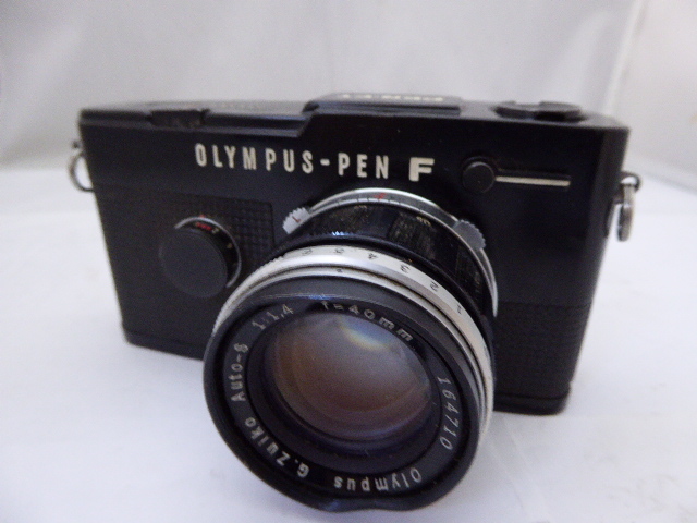 72☆オリンパス OLYMPUS PEN FT G.ZUIKO AUTO-S 1:1.4 f=40mm ジャンク