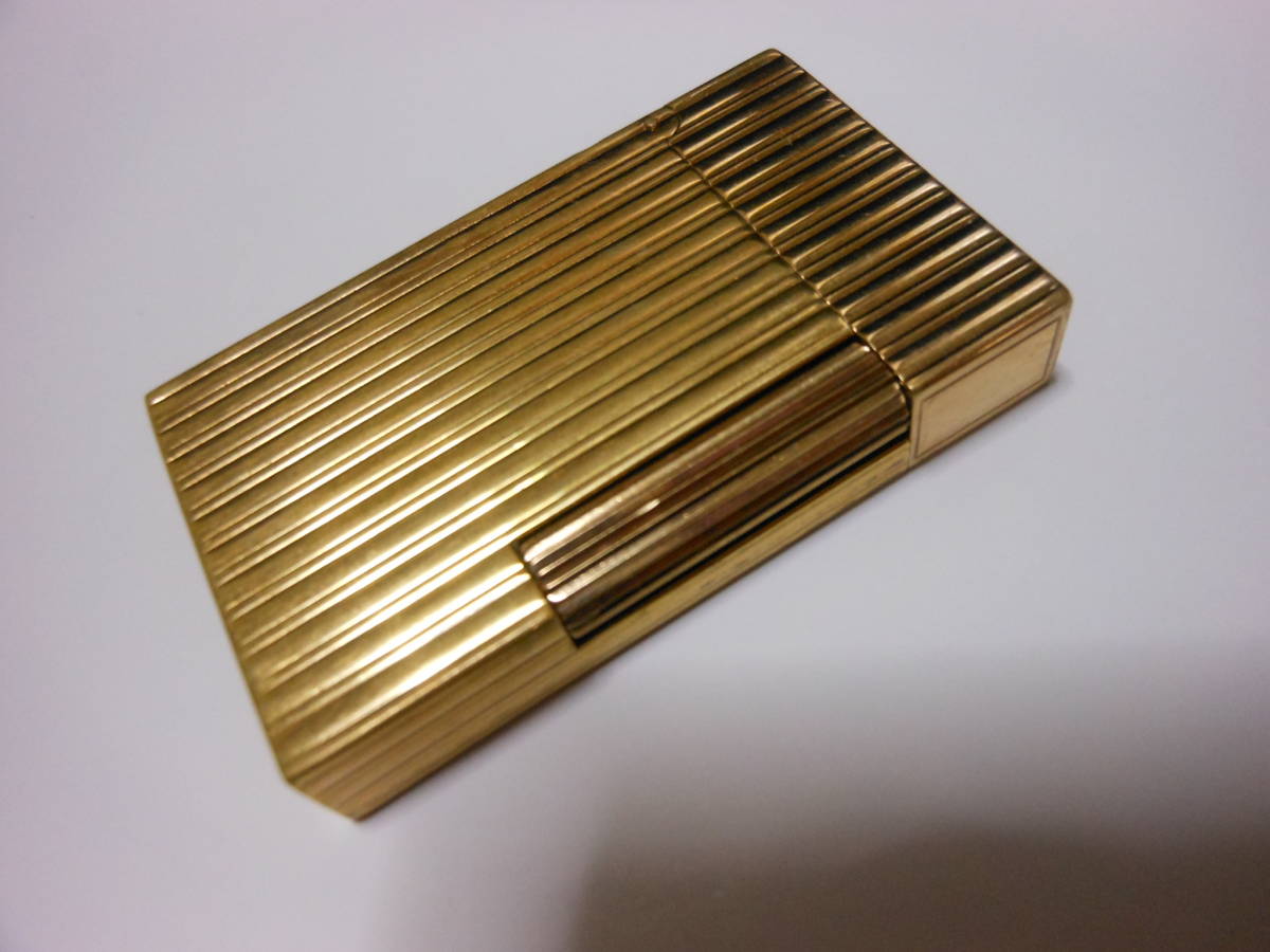 良い音！ S.T.Dupont デュポンライター ライン2 ゴールド フランス製 