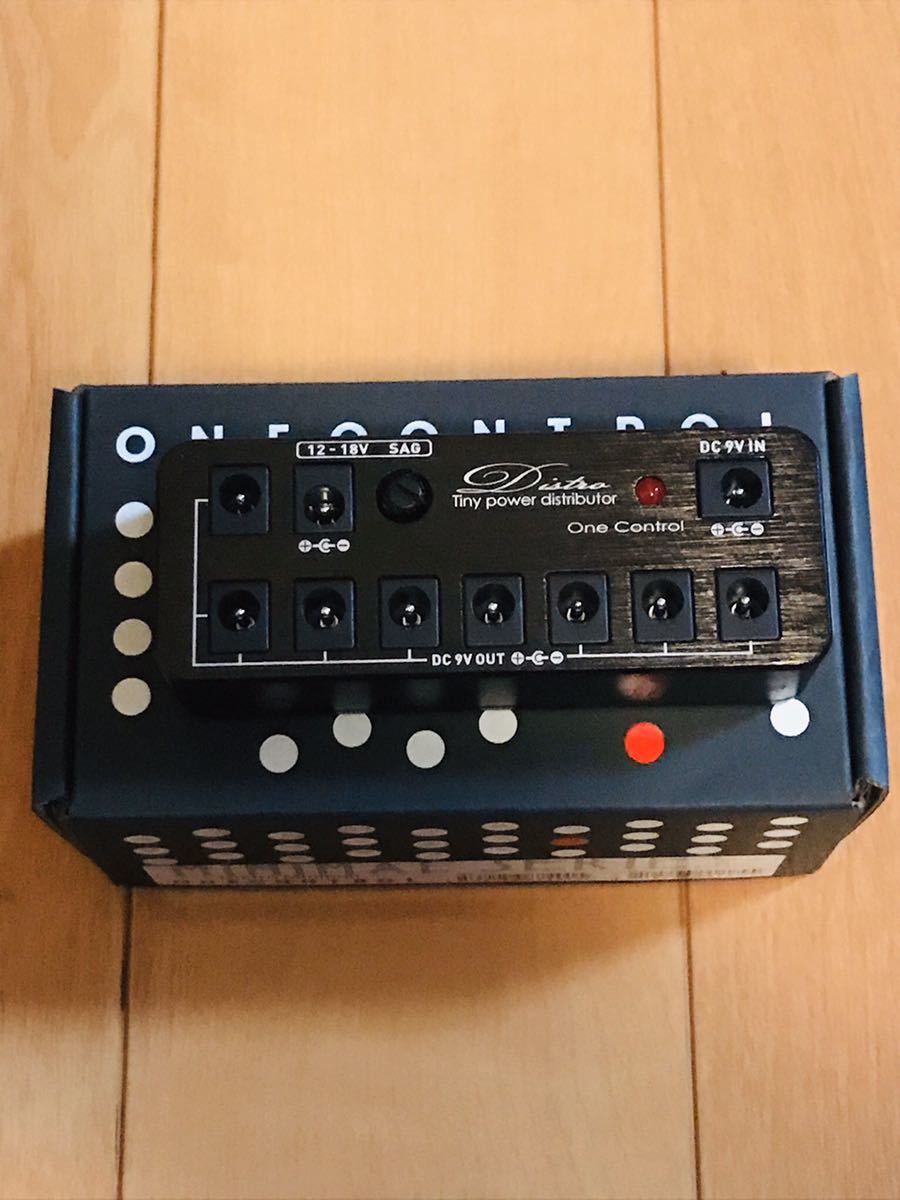 【豊富な，HOT】 One Control ワンコントロール ／Distro Tiny Power Distributor 小型パワーサプライ ミニペダル DCケーブル アダプタ付き(その他)｜売買されたオークション情報、yahooの商品情報をアーカイブ公開 - オー エフェクター