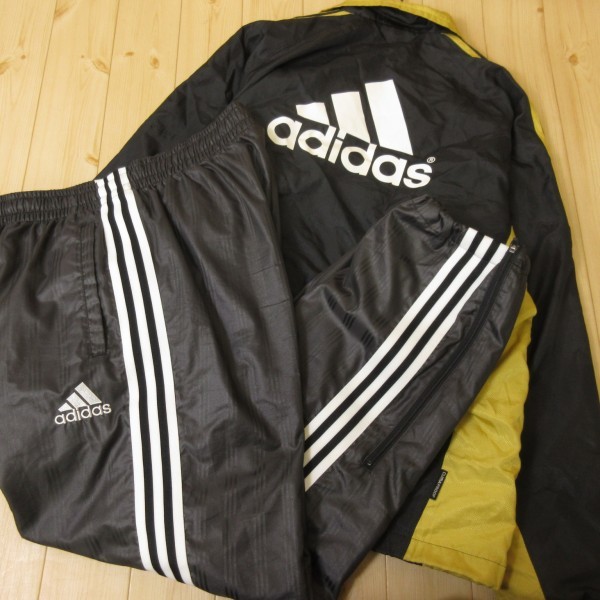 正規品，豊富な 良品 adidas アディダス シャカシャカ 裏起毛 ジャケット&シャカシャカ ロングパンツ スポーツ全般 メンズ 黒 Lサイズ B95116(アディダス)｜売買されたオークション情報、yahooの商品情報をア ナイロン