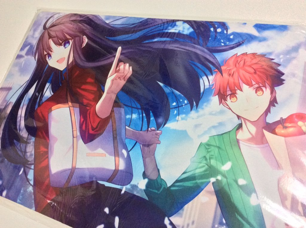 混沌の女神様 遠坂凛 衛宮士郎 同人プレイマット Fate/Grand Order FGO