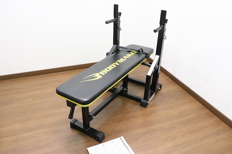 爆買い，100%新品 M14933 BODY MAKER/ボディメーカー ハイパーベンチNEO2 ブラック&times;イエロー 筋トレ 腹筋 TM138BKYE(トレーニングベンチ、シットアップベンチ)｜売買されたオークション情報、yahooの商品情報をア トレーニングベンチ、シットアップベンチ