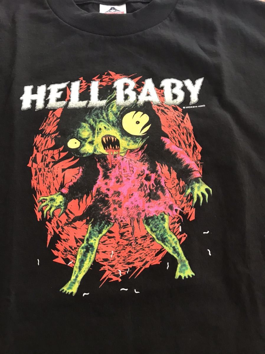 日野日出志 ホラー Tシャツ ビンテージ バンドTシャツ 漫画 comics 