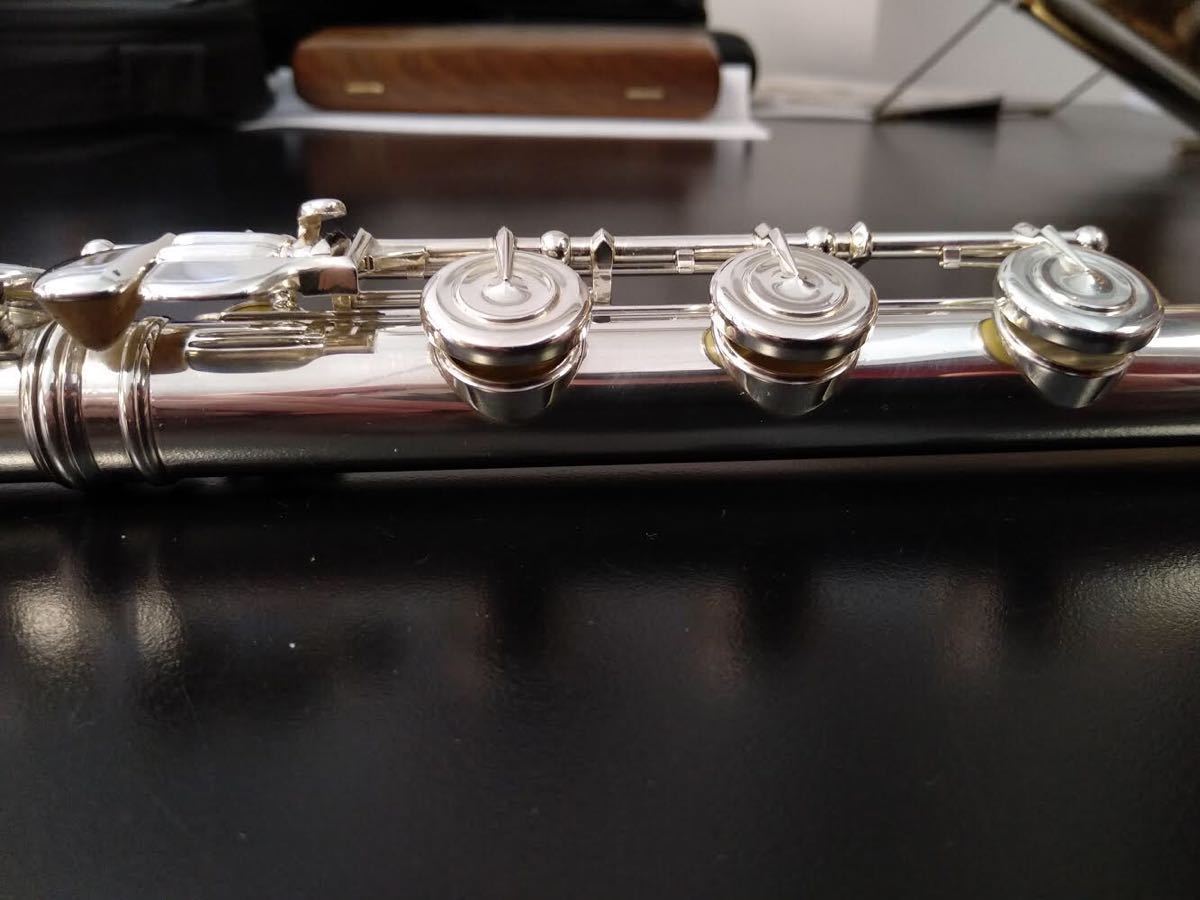 ヘインズ　フルート　総銀製　ハンドメイド　48000番台　デボー　OH済み ヘインズ フルート 総銀製 ハンドメイド 48000番台 デボー OH済み