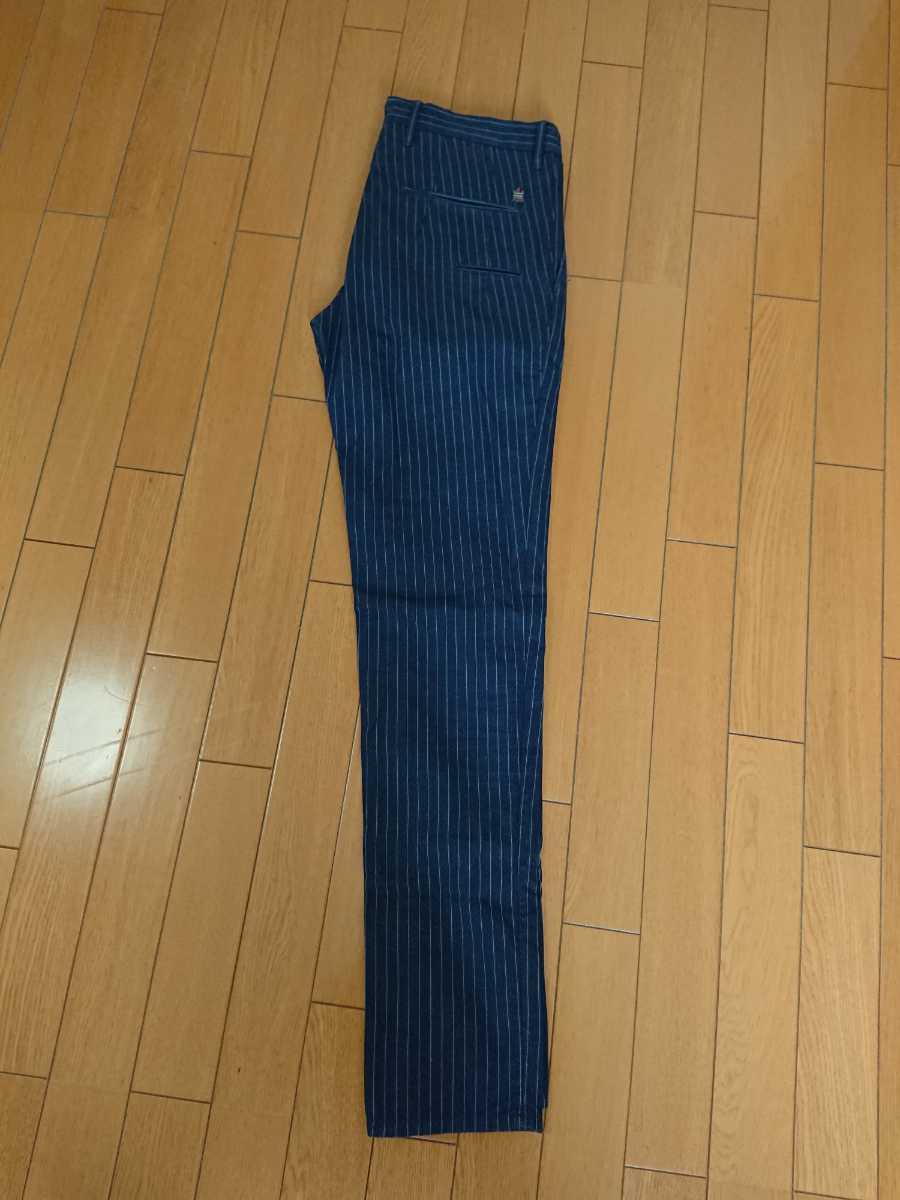 インコテックス スラックス INCOTEX SLACKS SLIM FIT 1ST601 60425 コットン100% ボタンフライ サイズ30 送料無料