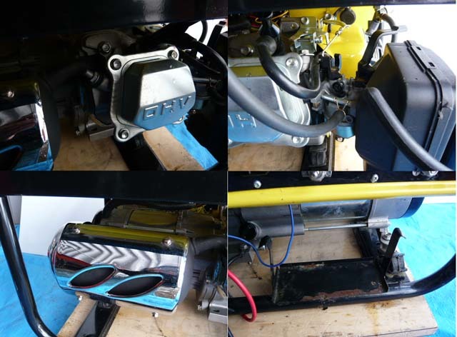 ○Milk Vetch セル付き発電機 MV3500EX・EP3500○100V/200V 出
