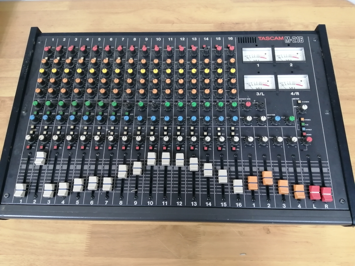 PROFESSIONAL MIXER TASCAM m-216 Vintage | eBay TASCAM M-216