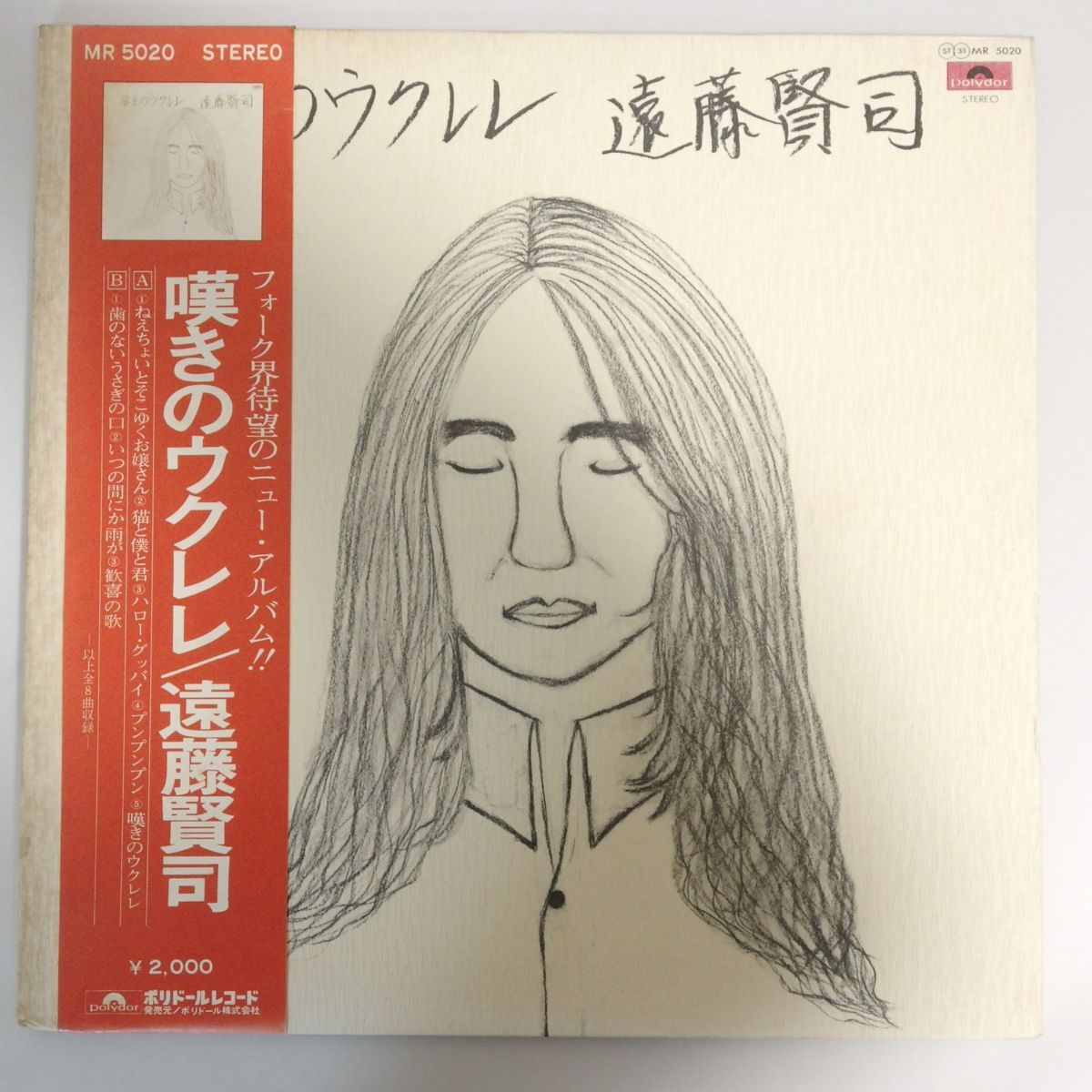 本物保証，新品 18010533; 国内盤帯付/LP 遠藤賢司 / 嘆きのウクレレ(あ行)｜売買されたオークション情報、yahooの商品情報をアーカイブ公開 - オークファン あ行