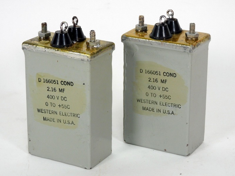 Western Electric D166051 COND 2個 [21833]