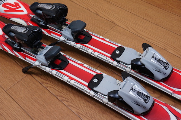 100cm 靴20cm K2 子供用カービングスキーセット 中古