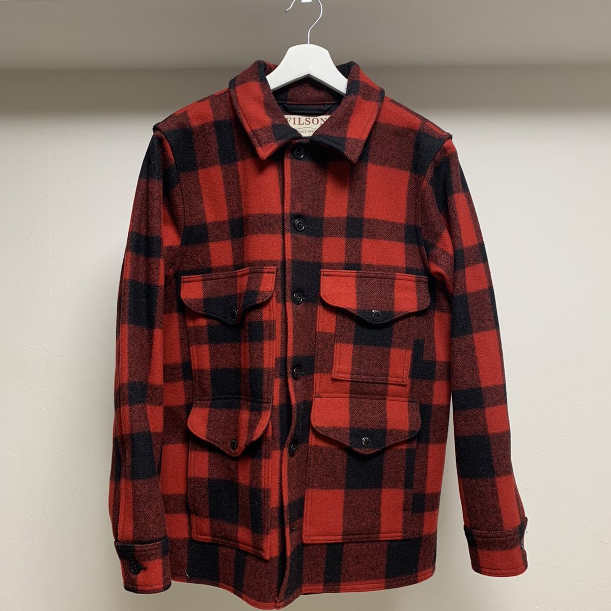全国無料，定番 フィルソン FILSON マッキーノクルーザー ウールジャケット アメリカ製(男性用)｜売買されたオークション情報、yahooの商品情報をアーカイブ公開 - オークファン 男性用