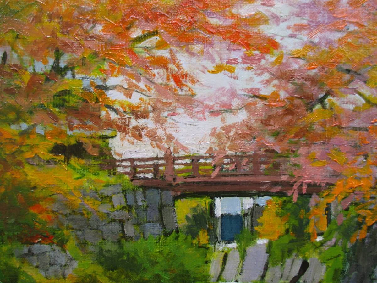 風景画 油絵 絵画 田中仁士 0 骨董品 「真作」田中均『ヨットハーバー』港