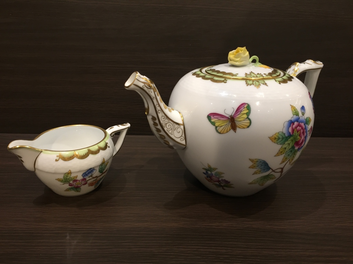 美品 HEREND HVNGARY ヘレンド ハンガリー ヴィクトリアブーケ