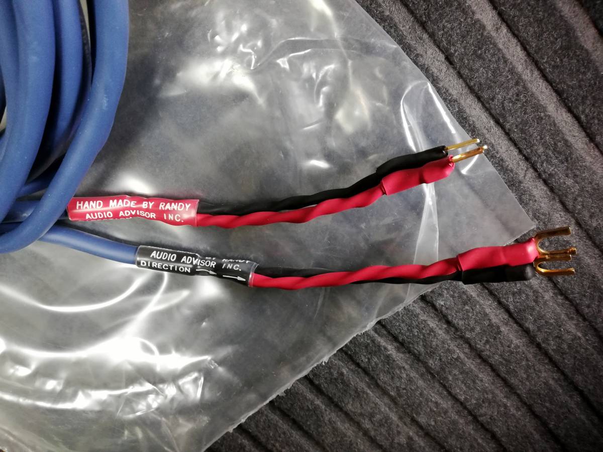 AudioQuest Type 4+ スピーカーケーブル（3.0m ペア）☆未使用
