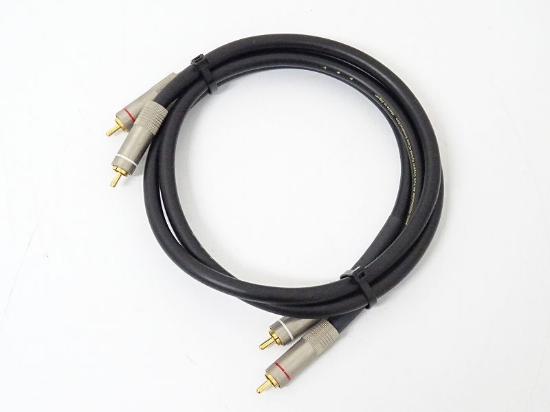 高品質，定番 □□ZONOTONE 6NAC-3000 Meister RCAケーブルペア 0.8m
