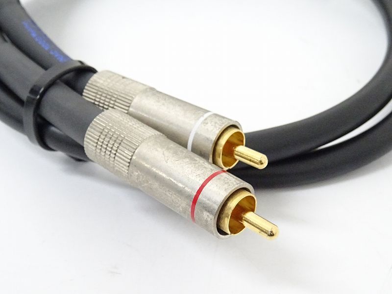 高品質，定番 □□ZONOTONE 6NAC-3000 Meister RCAケーブルペア 0.8m
