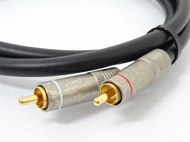 高品質，定番 □□ZONOTONE 6NAC-3000 Meister RCAケーブルペア 0.8m