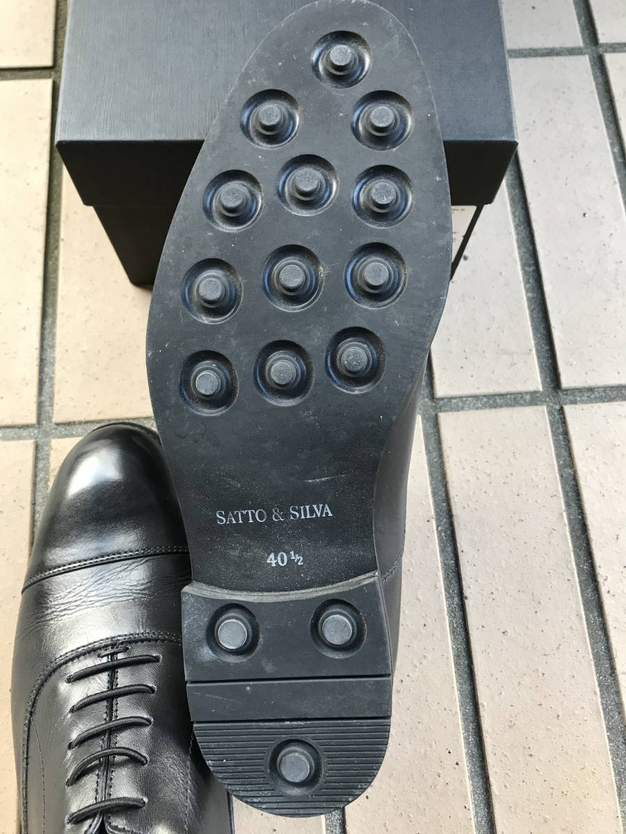 雑誌掲載品 SATTO & SILVA サットアンドシルバ ストレートチップ