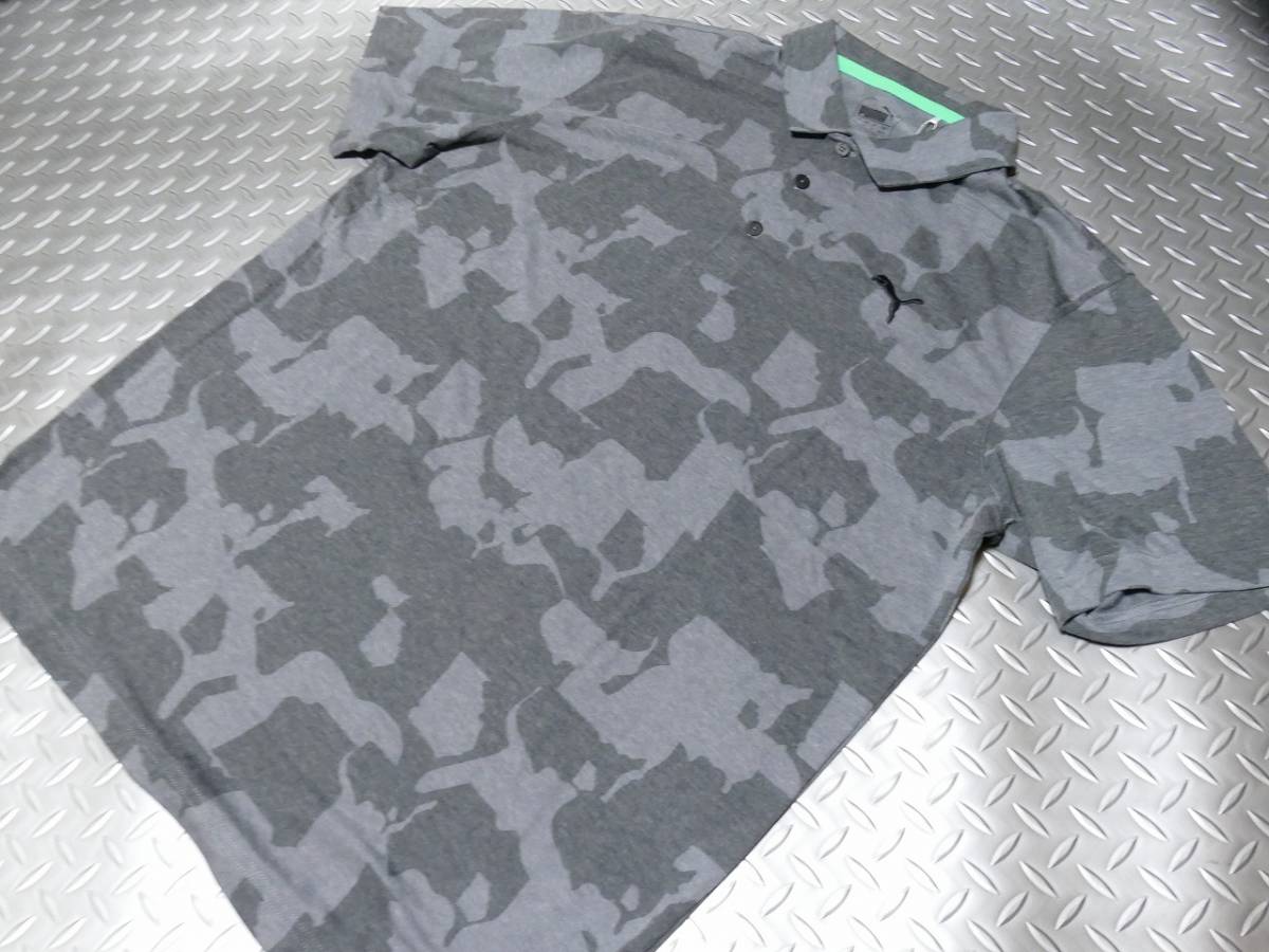 豊富な，セール TPM401 春夏 PUMA GOLF プーマゴルフ 吸水速乾ユニオンカモポロシャツ L/GR(プーマ)｜売買されたオークション情報、yahooの商品情報をアーカイブ公開 - オークファン シャツ