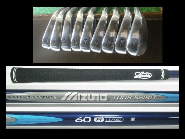 Mizuno S-100 ミズノ アイアン (9本セット) - Forged [NS Pro オークション S] PRO 950GH JPX925 S ゴルフ｜ミズノ公式オンライン