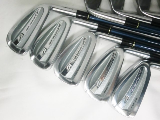 Mizuno S-100 ミズノ アイアン (9本セット) - Forged [NS Pro オークション S] PRO 950GH JPX925 S ゴルフ｜ミズノ公式オンライン