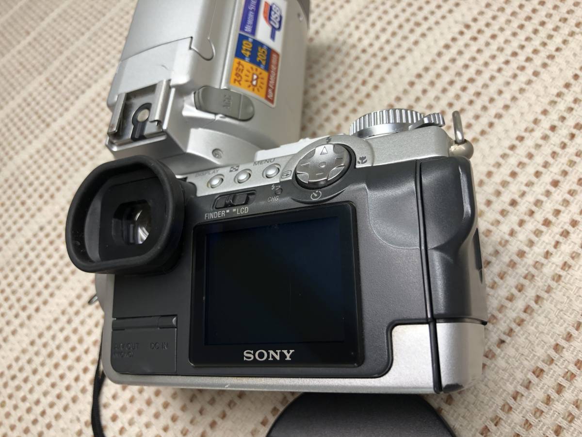 DSC-F717 SONY 美品 動作確認済 付属品有 赤外線暗視撮影機能 「