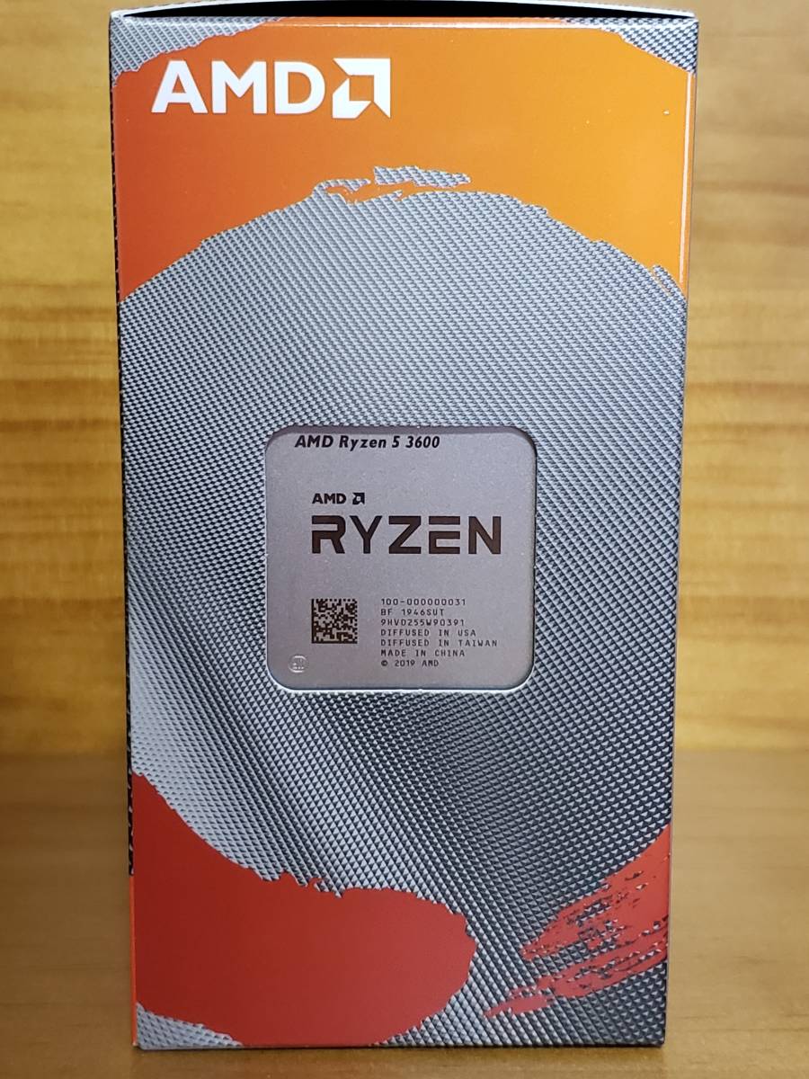高品質，最新作 未開封 Ryzen 5 3600 BOX