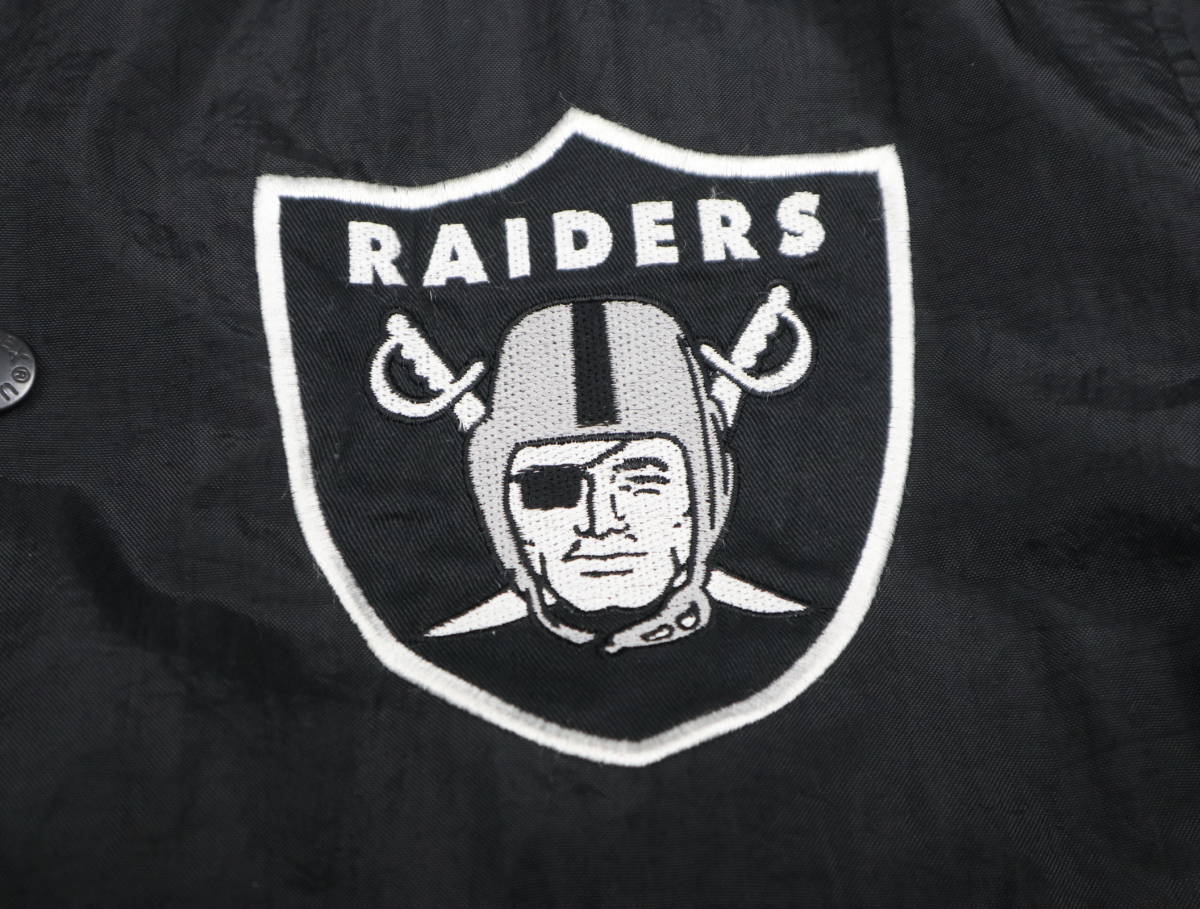 美品☆AVIREXアヴィレックス NFLオークランドレイダース スタジャン 