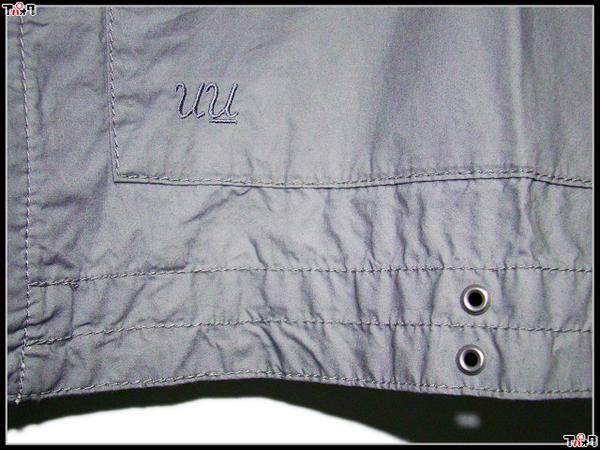 ①UU フーデッドブルゾン グレーM 12SS ユニクロ アンダーカバー 