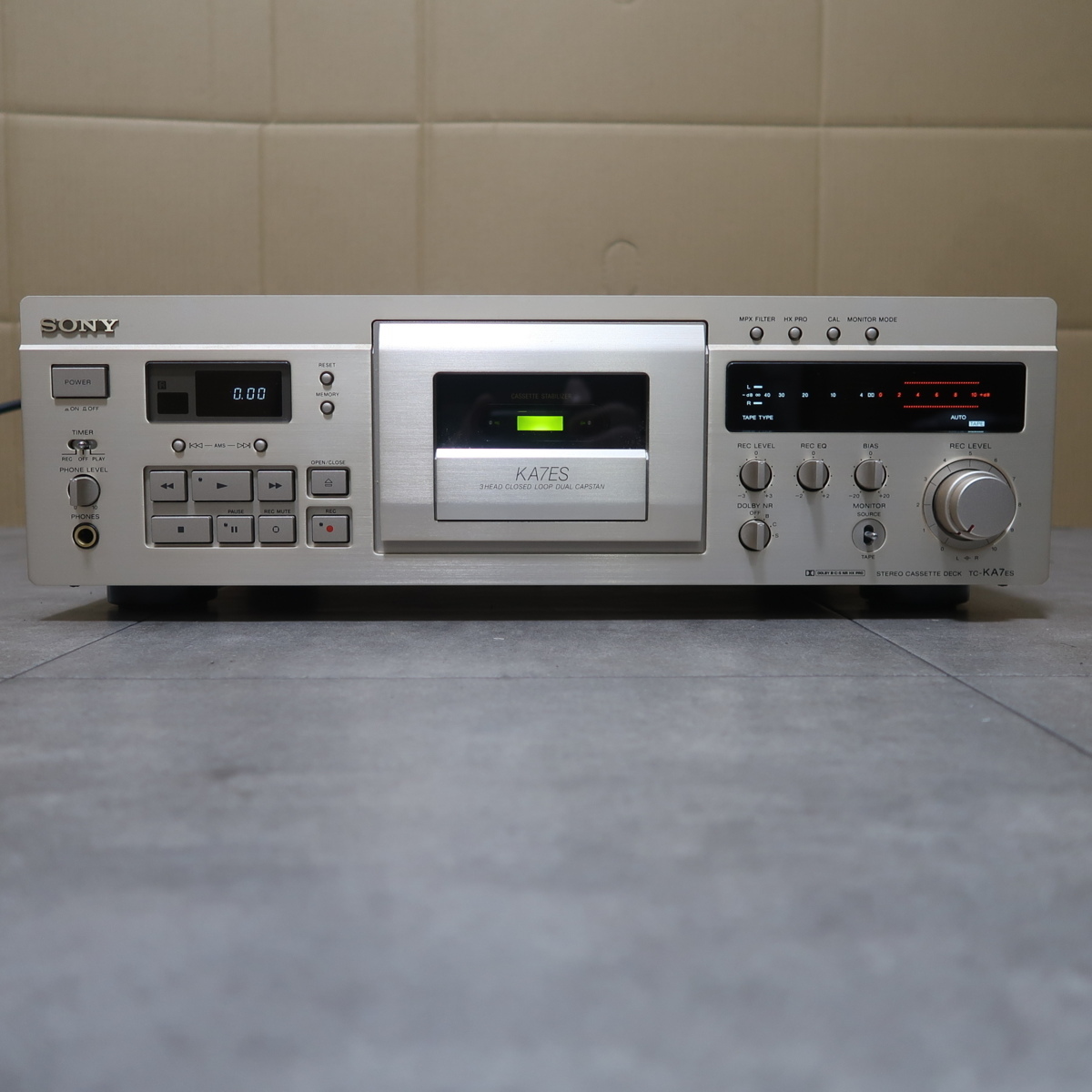 Q04482【発送可!】SONY ソニー TC-KA7ES カセットデッキ SONY TC-KA7ES