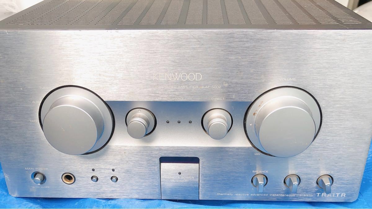 美品 KENWOOD ケンウッド プリメインアンプ KAF-5002 【公式通販】