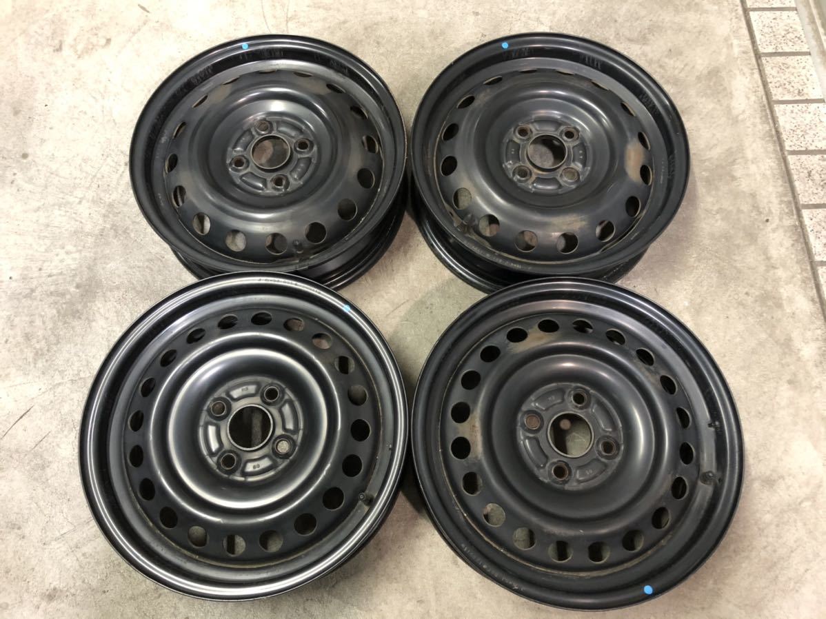 三菱アイ 純正スチールホイール 鉄ホイール 15×4J 15×5J 希少サイズ