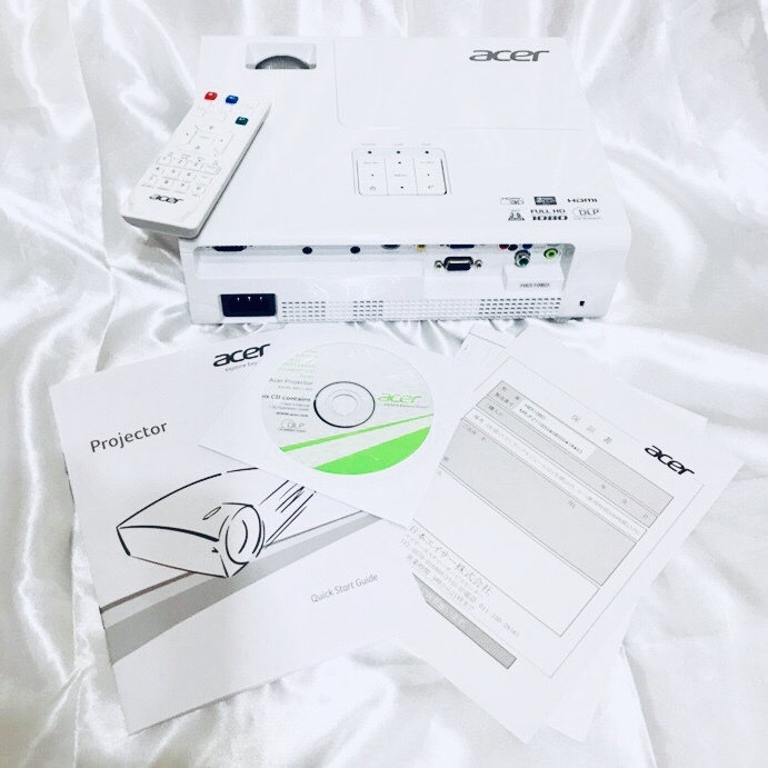 ランプ使用少】Acer フルHD プロジェクター H6510BD 3000lm