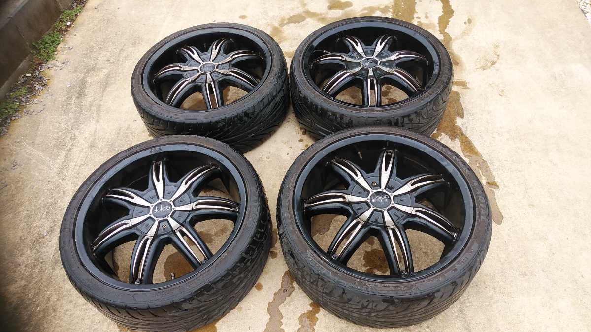 Dolce ドルチェ ホイール 20インチ DC ブラック タイヤ 0 - Yahoo 