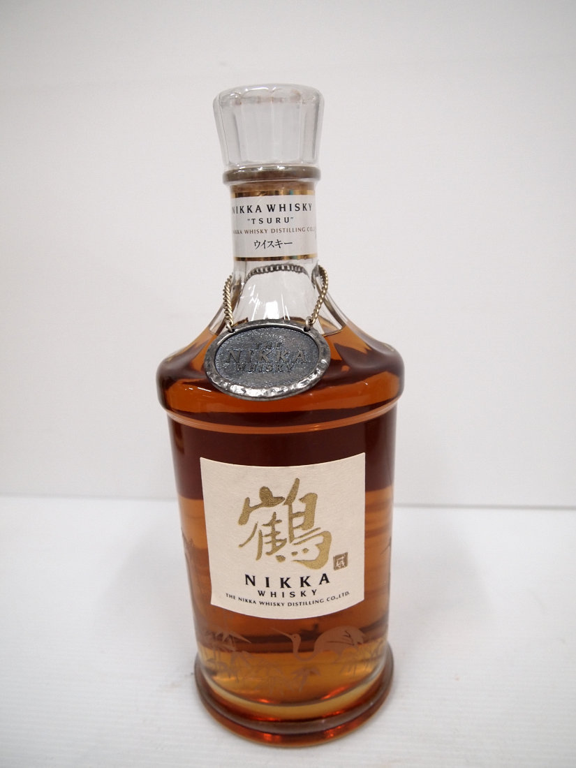 定番，安い NIKKA WHISKY ニッカ ウイスキー 鶴 スリムボトル ウイスキー 古酒 未開栓 A6977C1(日本)｜売買されたオークション情報、yahooの商品情報をアーカイブ公開 - オークファン 日本