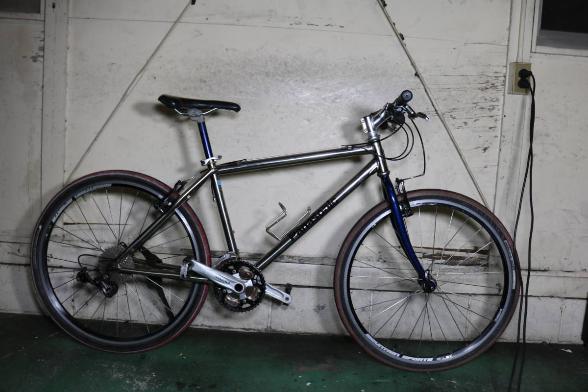 安い，人気 良品 パナソニックオーダー 3AL 2.5V チタン 430mm DEORE27速 26型 MTB(Mサイズ)｜売買されたオークション情報、yahooの商品情報をアーカイブ公開 - オークファン ハードテイル