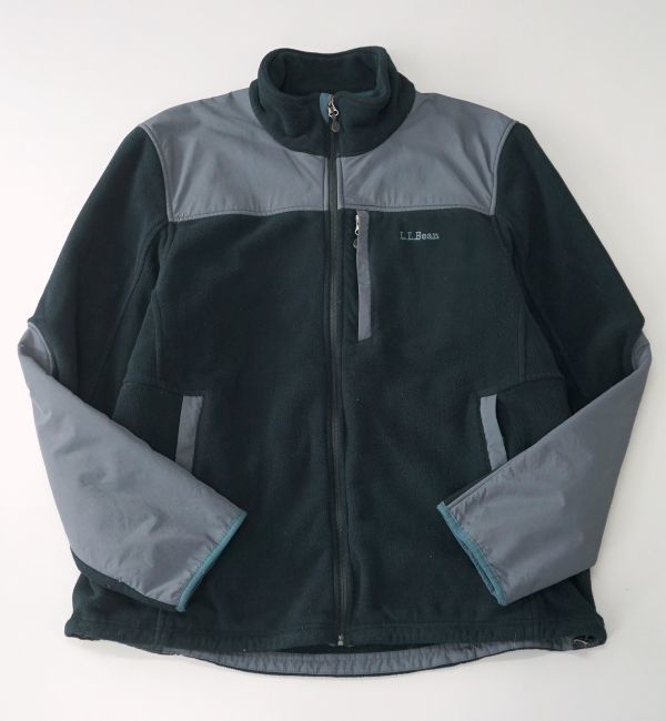 100%新品，送料無料 gb5813 エルエルビーン/L.L.Bean フリースジャケット/ジップアップブルゾン/アウトドア/黒/ブラック(男性用)｜売買されたオークション情報、yahooの商品情報をアーカイブ公開 - オークファン 男性用