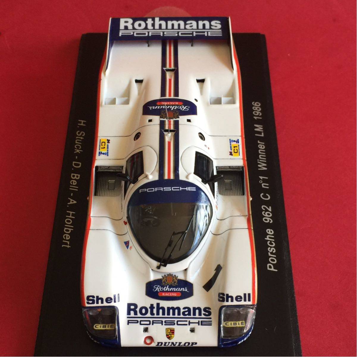 Spark 1/43 Porsche 962C No.1 Winner LM 1986 【公式通販】