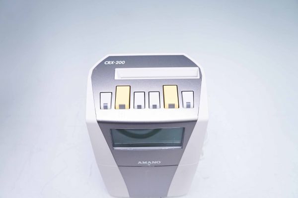 タイムカード付】 アマノ タイムレコーダー CRX-200 勤怠管理 F007 CRX