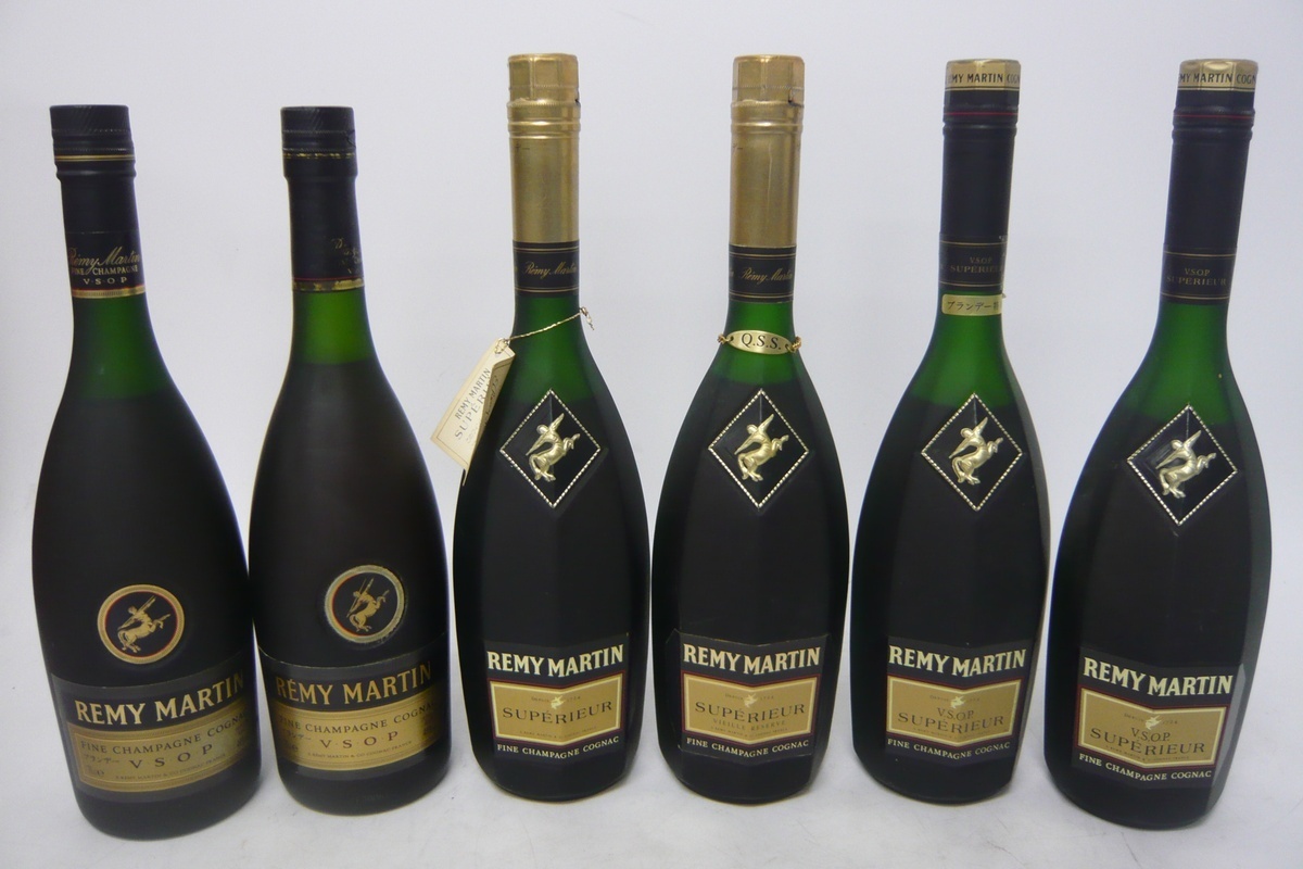 【大得価，人気セール】 1円 おたからや K0128-23 レミーマルタンREMY MARTIN VSOP スペリオール コニャックCOGNAC 6本まとめて(レミーマルタン)｜売買されたオークション情報、yahooの商品情報をアーカイブ公開 - オークファ コニャック