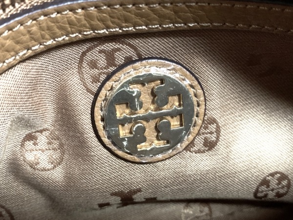 トリーバーチ TORY BURCH ショルダーバッグ レザー ブラウン チェーン