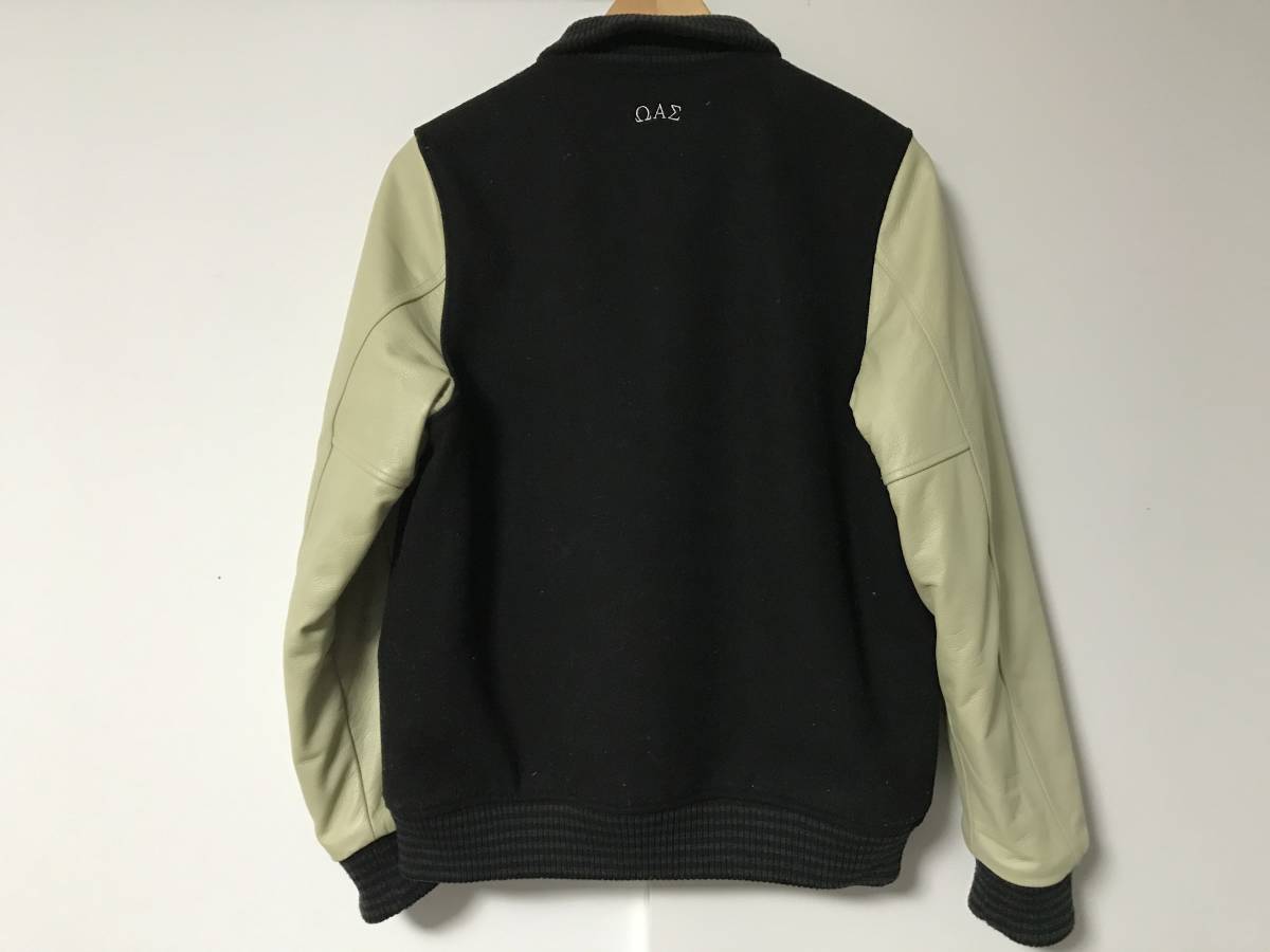 送料無料!名作美品! 13AW \47300 bal 上質なカウレザー使用スタジャン 