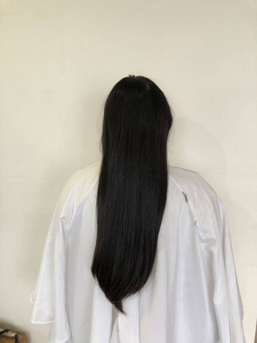 【人気SALE，HOT】 日本人 23歳 髪束41cm 85g 髪の毛 女性 ウィッグ エクステンション(ヘアエクステンション)｜売買されたオークション情報、yahooの商品情報をアーカイブ公開 - オークファン ヘアエクステンション