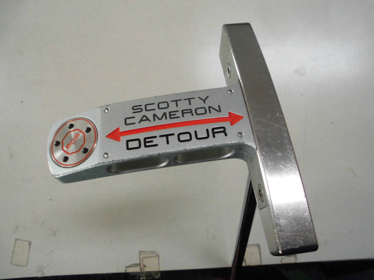 S.キャメロン・DETOUR(デツアー)ストレートシャフト・35インチ・中古B