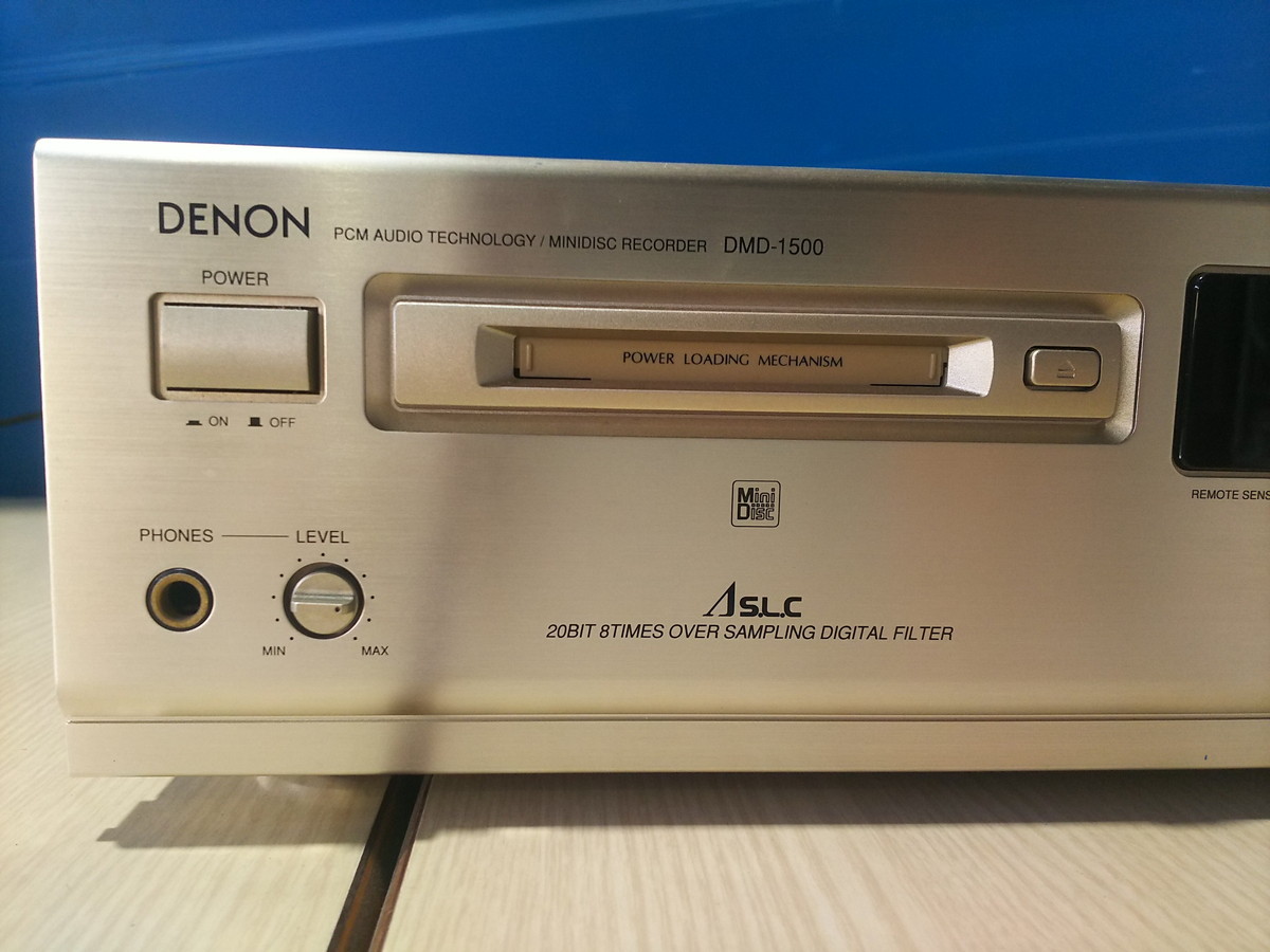 オーディオ機器 送料無料 DENON デノン MDデッキ MDプレーヤー MD